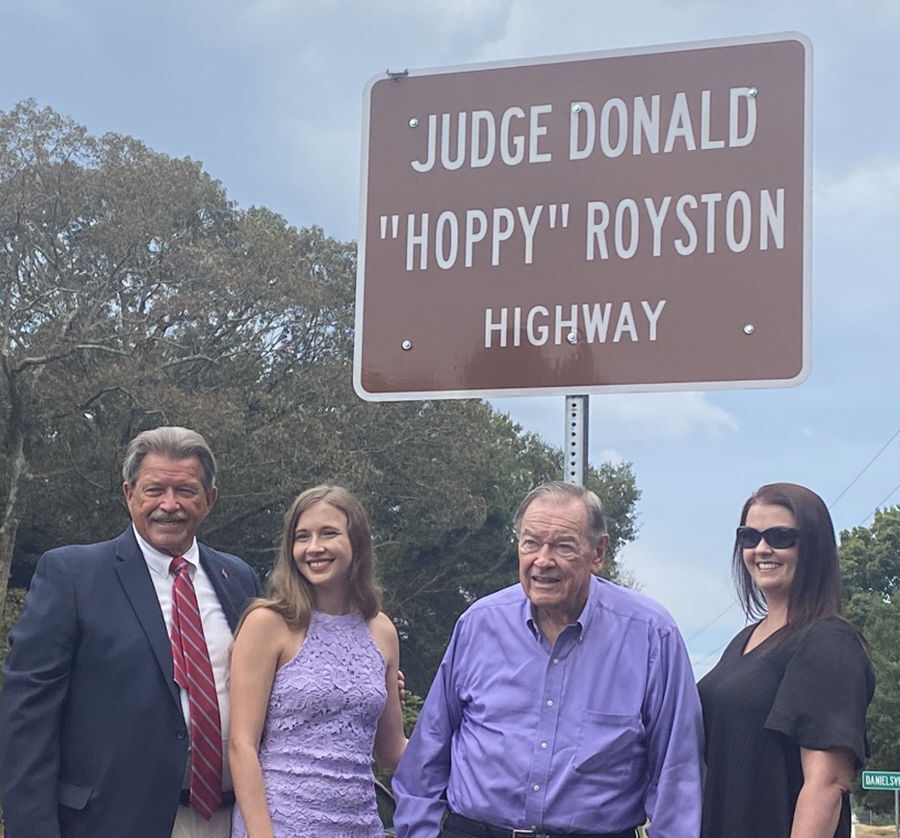 Hwy. 281 named after Judge ‘Hoppy’ Royston